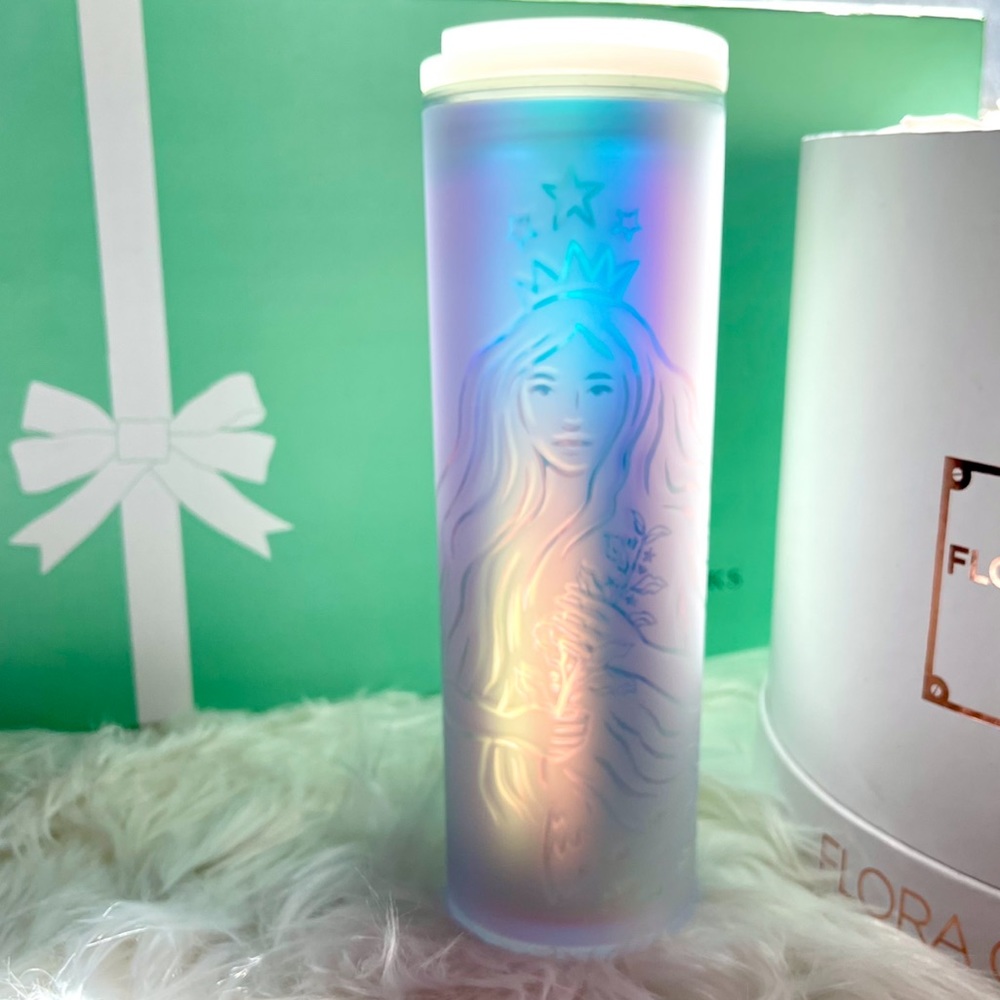 ✨NEW Starbucks Anniversary holographic tumbler✨ - Picture 3 of 10